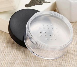 50G 50ml Empty Sifter Jar Loose Powder Blusher Puff Case Box Makeup Cosmetic Jars Containers with Sifter Lids SN2030