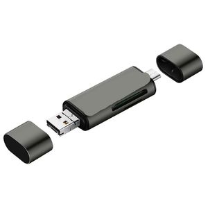 Freeshipping ميني SD OTG Reader Reader USB 3.0 2.0 Micro USB 3.0 2.0 To Type C قارئ بطاقة ذاكرة C Micro SD TF Reader لأجهزة الكمبيوتر المحمول