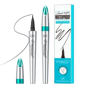 Jewel Light Waterproof Liquid Eyeliner Pen Easy Control Long Lasting Eye Liner Soft Smooth Ultra-fine Black Eyes Makeup QIC