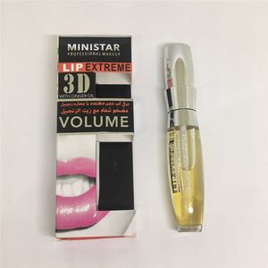 Lábios Ministar Extremo Plumper 3D Lip Gloss Volume Plumping Hidratante Lipgloss Composição com óleo de gengibre