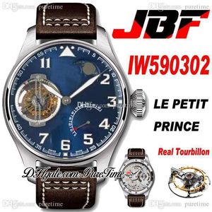 JBF IW590302 Constance-Force Tourbillon Руководство ветер Мужские Часы 