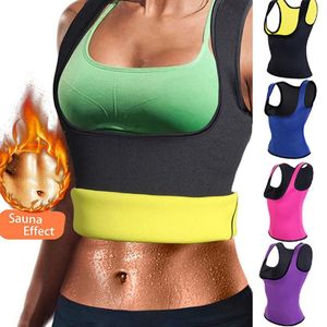 Shaper corporal feminino Slim Belt Neoprene Sweat Neor emagrecimento Camisa Treinador da cintura Colete CORSET Tummy Controle corpo shaper para peso