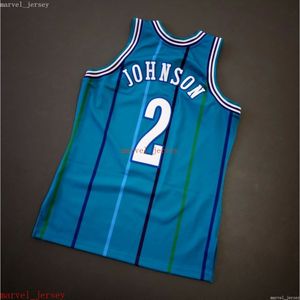 カスタムステッチラリージョンソン1992 1993 Jersey XS-6XL Mens Throwbacks Basketball Jerseys Cheap Men Women Youth