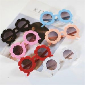 Sunglasses Cute Kids Flowers Candy Color Boys Girls Children Sunglasses Summer Fashion Sunglasses Glasses Beach Toy