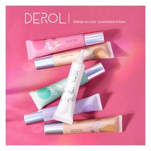 Derol Eyeshadow Primers Vattentät Långvarig Ögon Skugg Ögon Base Makeup Flytande Eyeshadow Primer Cream