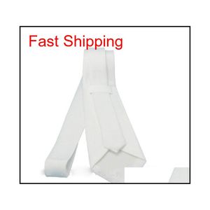 Sublimazione vuoto cravatta bianca cravatta per bambini cravatta per adulti tier tosk stampa blank fai da te consumatori personalizzati qylyuj nana negozio