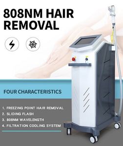 Melhor Indolor 808 diodo Soporano Laser Hair Removal máquina 808nm-810nm salão de beleza equipamento profissional de máquina de spa