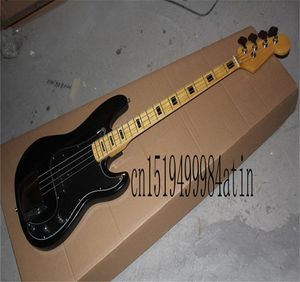 Guitares Chinoises Noires achat en gros de Prix inférieur de qualité supérieure Nouveau FD String Black Precision Bass Guitar Electric Guitare China Guitare
