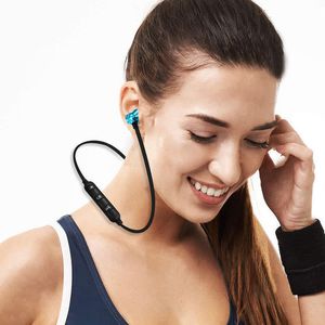 Aktualisierte Nechband-Handy-Ohrhörer XT11 Bluetooth-Kopfhörer Magnetisches kabelloses Lauf-Sport-Headset BT4.2 mit Mikrofon MP3 In-Ear-Ohrhörer für iPhone LG-Smartphones