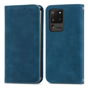 Business Skin Feel Läder Plånbok Telefon Fodraler för Samsung Galaxy S21 Ultra A72 5G M21S F41 M31 F62 M62 A22 4G A03S Magnetisk stängning Kredit ID-kort Slothållare Flip Cover