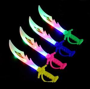 Party Supplies Led Toys Electronic Light Knife Simulation Children's Toys Sword Colorful Flash Swords Gifts For Kids SN6226