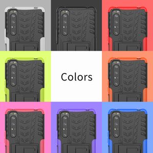 Hybride Rugged Phone Case voor Sony Xperia L4 II Harde PC TPU Siliconen Armor Cover