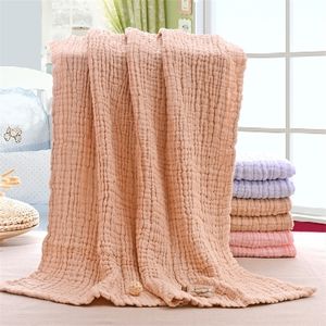 6 Layers Muslin Swaddle Baby Blankets born Bedding Custom Blanket Couverture Bebe Emmaillotage 220225