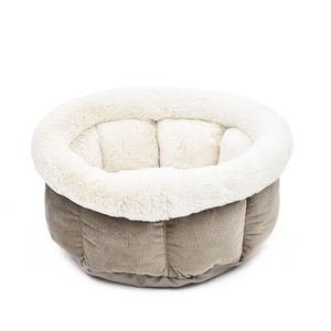 Soft Cat Nest Luxo Kennel Cachorrinho Casa de Alta Qualidade Cama para Cão Acolhedor Gatinho Gaiola Suprimentos Quentes Pet Tapetes 201223