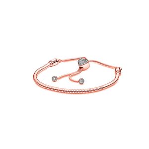 2024 925 Bracelety srebrnego łańcucha srebrnego pentagram regulowany wąż Bransoletka DIY DIY DIY Bransoletka dla kobiet Prezent biżuterii z prezentem pudełkowym