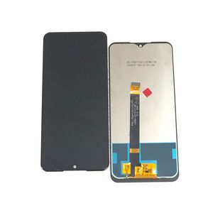 Para LG K51 Q51 Painéis LCD 6.5 polegadas Tela de exibição sem peças de substituição de quadro Preto