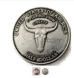 US 1935 Old Spanish Trail Half Dollar versilbert Handwerk Gedenkkopie Münze Metallstempel Herstellung Fabrikpreis