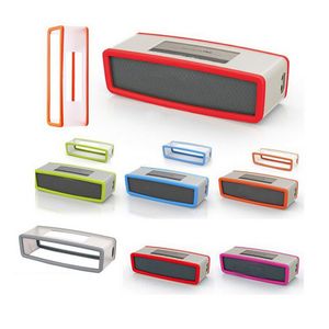 Custodia in silicone per altoparlanti Bose Mini SoundLink Mini Wireless Bluetooth Custodia protettiva antipolvere anti-smarrimento 7 colori