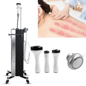 Calor ondas enfrentando terapia de vácuo Cuppin clarear rugas pele firmeza corpo moldando aliviar fadiga desintoxicação beleza salon máquina