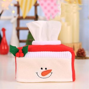 Juldekorationer Creative Present Tissue Box Decoration Snowman WJ16-21