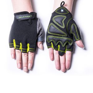 Vikt Lifting Gym Handskar Män Sport Handskar Fitness Workout Exercise Training Protect Wrist WeightLifting Gloves Hantlar Q0109