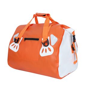 40L roll top dry bag moto impermeabile bag trecking river ocean pack zaino galleggiante bici drybag vela kayak deck bag Q0705