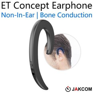 JAKCOM ET Open-Ear Bluetooth Earphone 2024, Wireless Headphones Non In-Ear Concept Earbuds with Mic, Lightweight Sports Headset for Gym Running