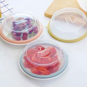 Plastic Sealing Cover Storage Refrigerator Plate Lid Microwave Oven Cap Keeping Fresh Seal Reusable Bowl Pot Lid1