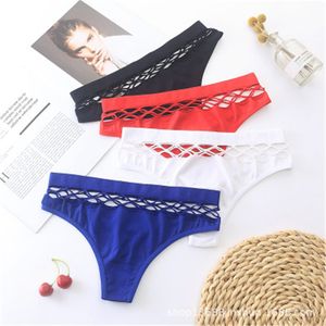 Wholesale Womens Sexy Seamless Panties Fashion Trend Sports Fitness Erotic Lingerie Thong Underwear Female High Waist Comfortable Briefs