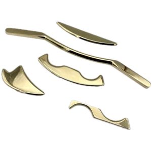 10 set 5pcs / set brass gua sha scraper iastm terapi massager bräda fascia återhämtning muskelvävnadsmassage smärtlindring daglig avkoppling