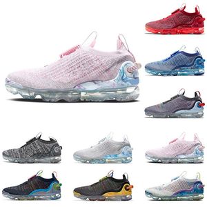 vapormax airmax air max 2020 knitfly Top Sale Stricklaufschuhe FK Fly Pure Platin Grau Schwarz Turnschuhe Atmungsaktive Deep Royal Blue Herren Damen Sport Sneakers Läufer