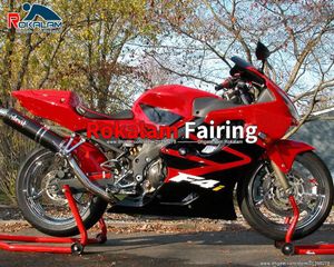 Personalizar ABS Fairing Kit para Honda CBR 600 2001 2001 2003 CBR600 F4I 01 02 03 Motocicleta de feiras vermelhas (moldagem por injeção)