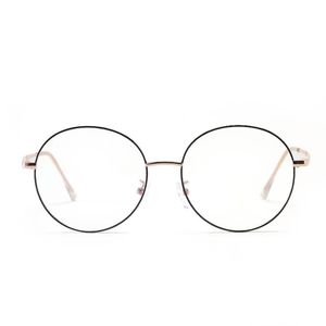 Модные солнцезащитные очки Рамки Классические круглые формы Титановая рамка Оптические очки