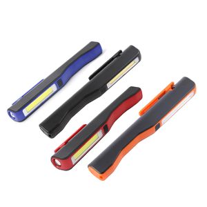 Lampada da lavoro ricaricabile da 3 W, torcia di ricarica USB, torcia magnetica, lanterna da campeggio, lampada a gancio per riparazione auto all'aperto