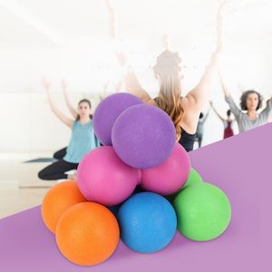 Fitness Topu Yüksek Yoğunluklu Masaj Topu Hafif Eğitim Topu Myofascial Release Derin Doku Terapisi Yoga için 6 cm