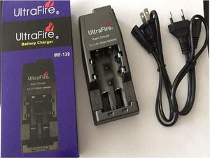 Ultrafire WF-139 Çok Fonksiyonlu Pil Şarj Cihazı için 18650 18500 17670 16340 14500 10440 EU/US Plug (AC 110~240V)+Perakende kutusu