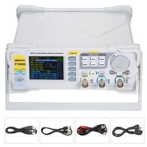 Freeshipping 60MHz High Precision DDS Digital Dual-Channel Signalpulsgenerator 250ms / s Frekvensmätare Funktionsgenerator