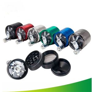 Four layer zinc alloy hand Mill four layer Mini grinder manual grinder