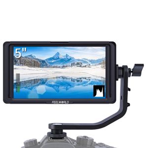 Wholesale dslr monitor screen resale online - FEELWORLD F6S Full HD x1080 inch IPS Screen DSLR Camera Field Monitor with Tilt Arm Support K HDTV Input Output