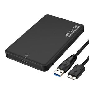 Wholesale drive enclosure sata resale online - 2020 inch USB3 USB2 Hard Drive Case HDD SSD Case USB to SATA Adapter External Hard Disk Enclosure