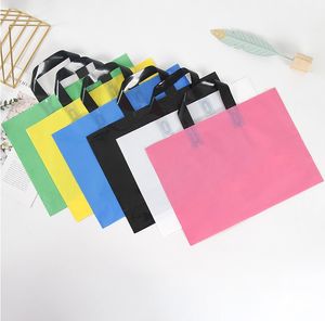 Borse per la spesa in plastica stampata con logo personalizzato con confezione regalo con manico, borsa per confezioni regalo/indumento/abbigliamento/regalo personalizzata