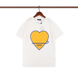 Новый дизайн стилист футболки мужчины женщин топы мода любовника сердца шаблон печати футболка повседневная экипаж шеи футболки мужские летние с коротким рукавом футболка S-2XL