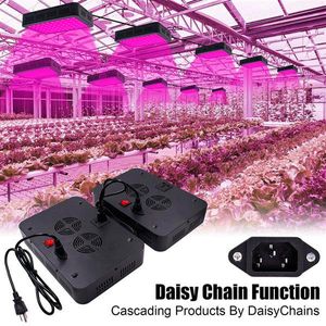 Hot Selling 600W 60 * 10W Full Spectrum 3030 Lampa Pärla Växtlampa Enkelt kontroll Premium Material Grow Lights Black