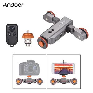 Lighting Studio Accessories Andoer L4 PRO Camera Video Dolly Scale Electric Track Slider Remote Control Battery Skater For