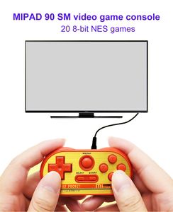 ミニハンドヘルドビデオゲームコンソールプレーヤーは、子供のギフトMIPAD90SM NESのための22クラシックゲーム8ビットレトロポータブルテレビゲームボックスを保存することができます