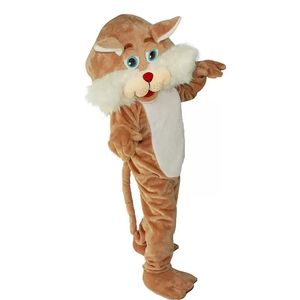 Alta Qualidade Adorável Cat Mascot Traje Halloween Natal Fantasia Vestido Dos Desenhos Animados Personagem Terno Carnaval Unisex Publicidade Publicidade Adultos Outfit Outfit