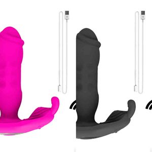 NXY vibratori spinta vibratore vibratore giocattolo del sesso per le donne masturbatore farfalla vibratore grande butt plug vibratore anale per donne coppie 0104
