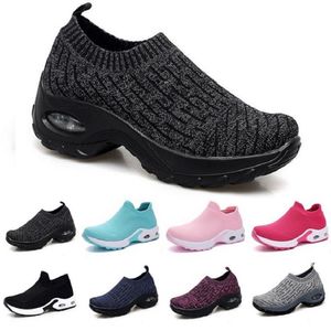 style518 fashion Men Running Shoes White Black Pink Laceless Breathable Comfortable Mens Trainers Canvas Shoe Sports Sneakers Runners 35-42