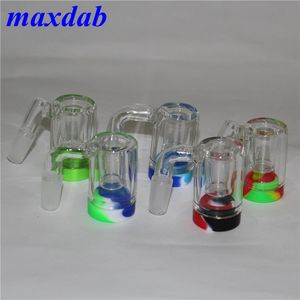 Hookah Glass Ashcatcher R￶kningstillbeh￶r Vaxoljebeh￥llare Dabber Tool Ash Catcher 14mm eller 18mm Joint For Glass Water Bong