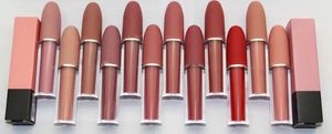 24 pcs marca maquiagem matte lipstick lipgloss cosmestics impermeabildade 12 cores para 3g frete grátis